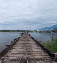 Vitim River Bridge Vitim River Bridge